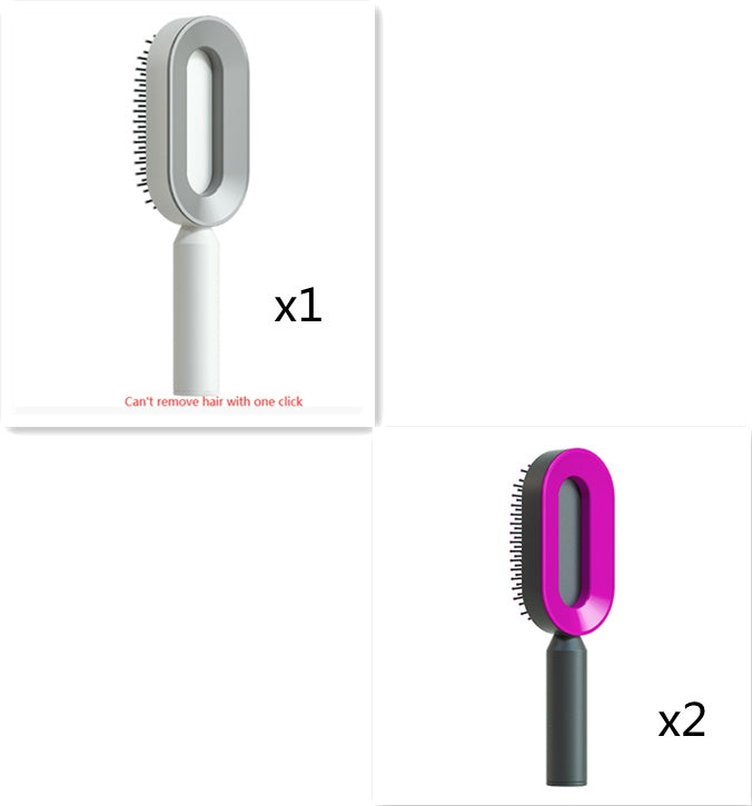 One-Key Clean Hair Comb