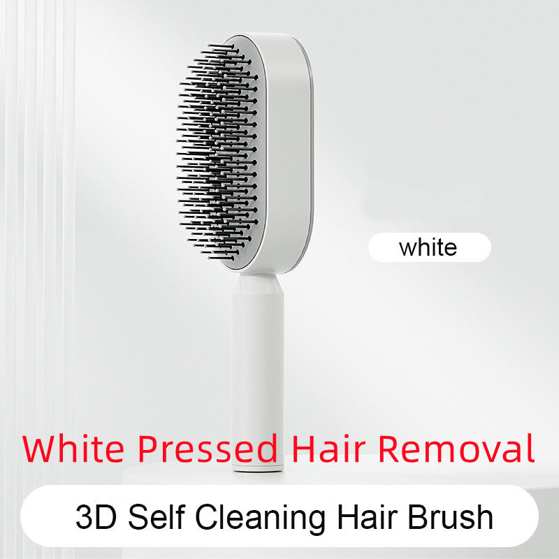 One-Key Clean Hair Comb