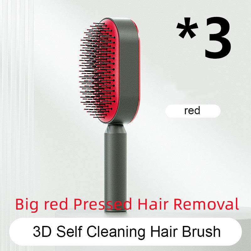 One-Key Clean Hair Comb