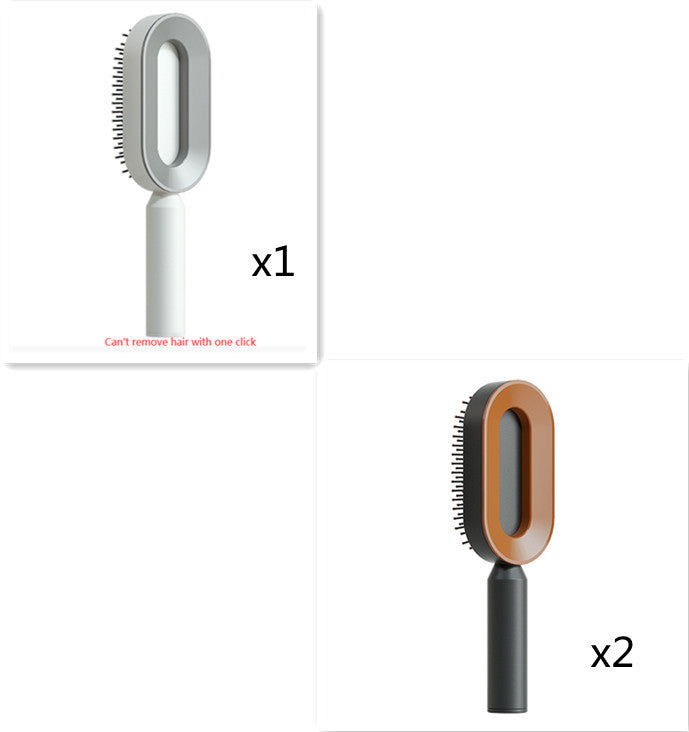 One-Key Clean Hair Comb