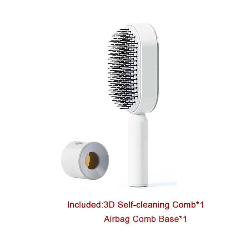 One-Key Clean Hair Comb