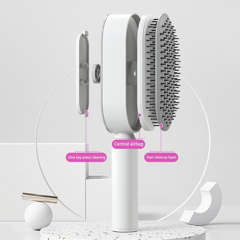 One-Key Clean Hair Comb