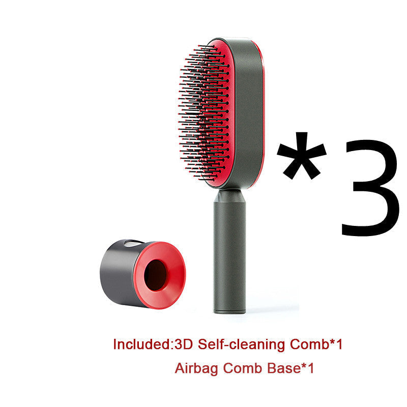 One-Key Clean Hair Comb