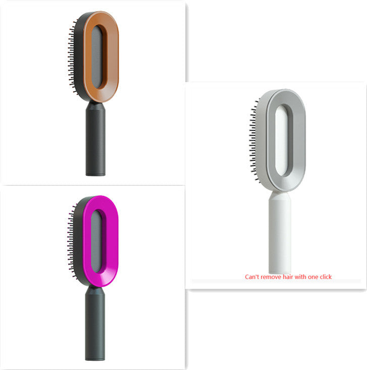 One-Key Clean Hair Comb