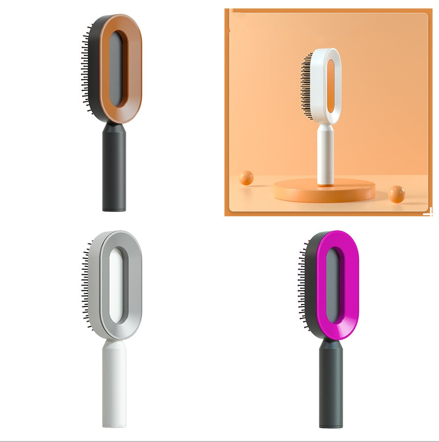 One-Key Clean Hair Comb