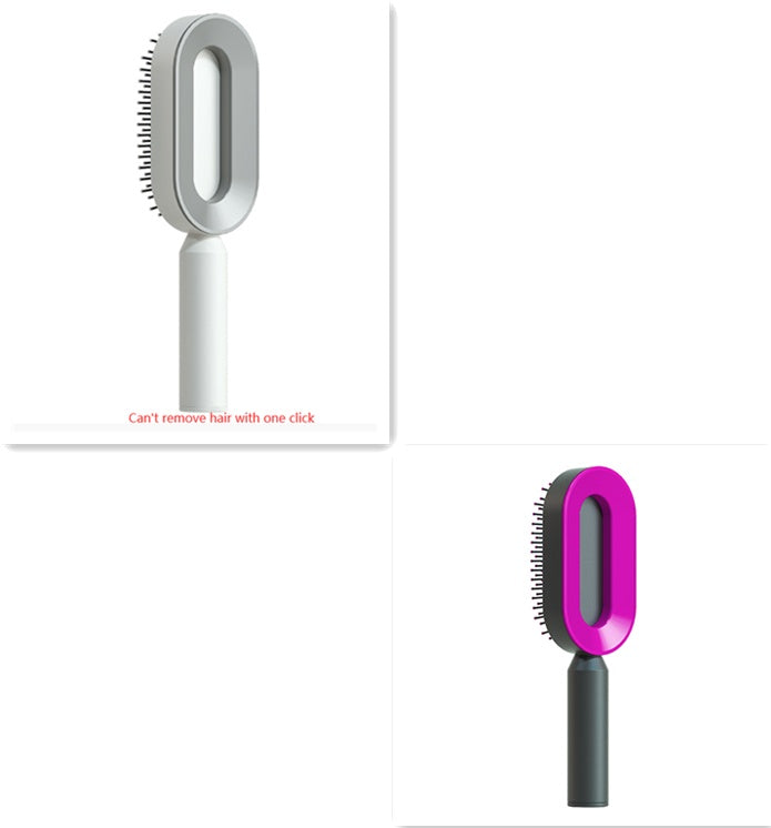 One-Key Clean Hair Comb