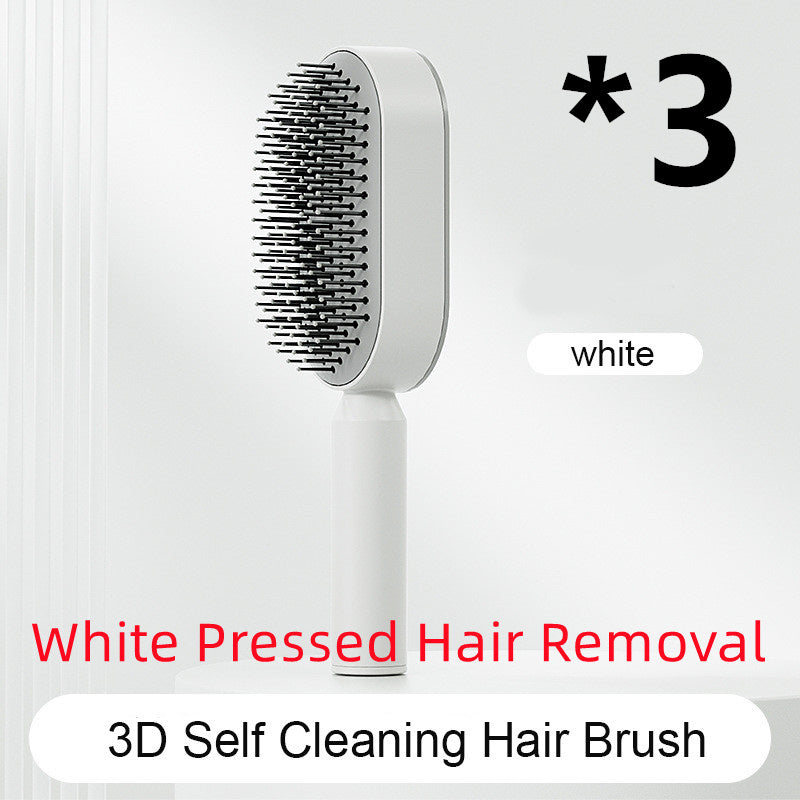 One-Key Clean Hair Comb