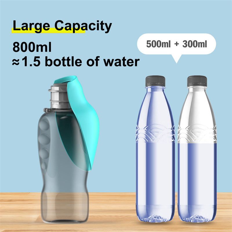 800ml Dog Water Bottle