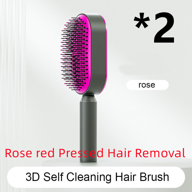 One-Key Clean Hair Comb