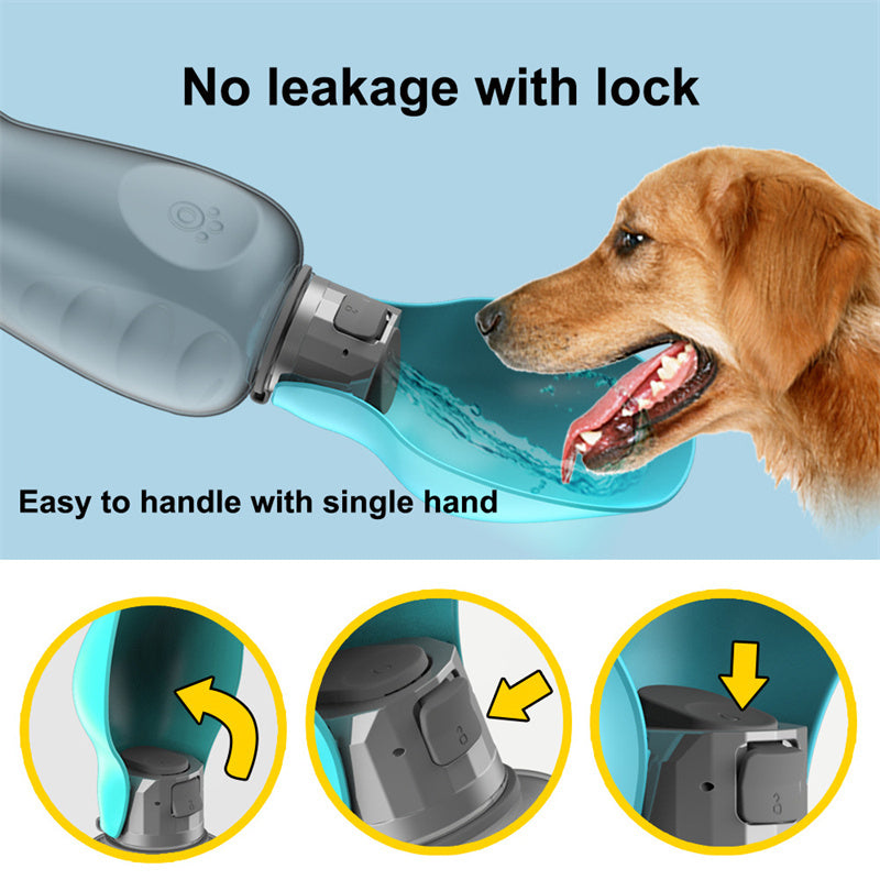 800ml Dog Water Bottle
