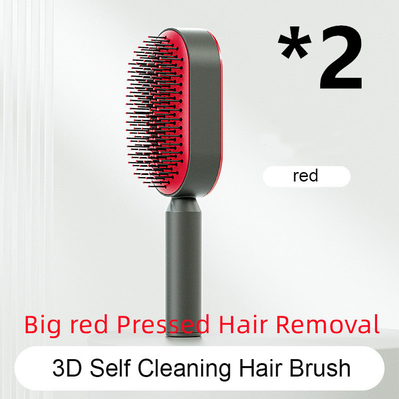 One-Key Clean Hair Comb