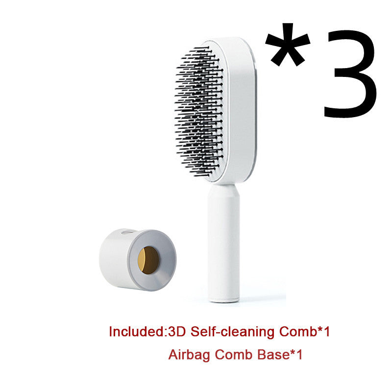 One-Key Clean Hair Comb