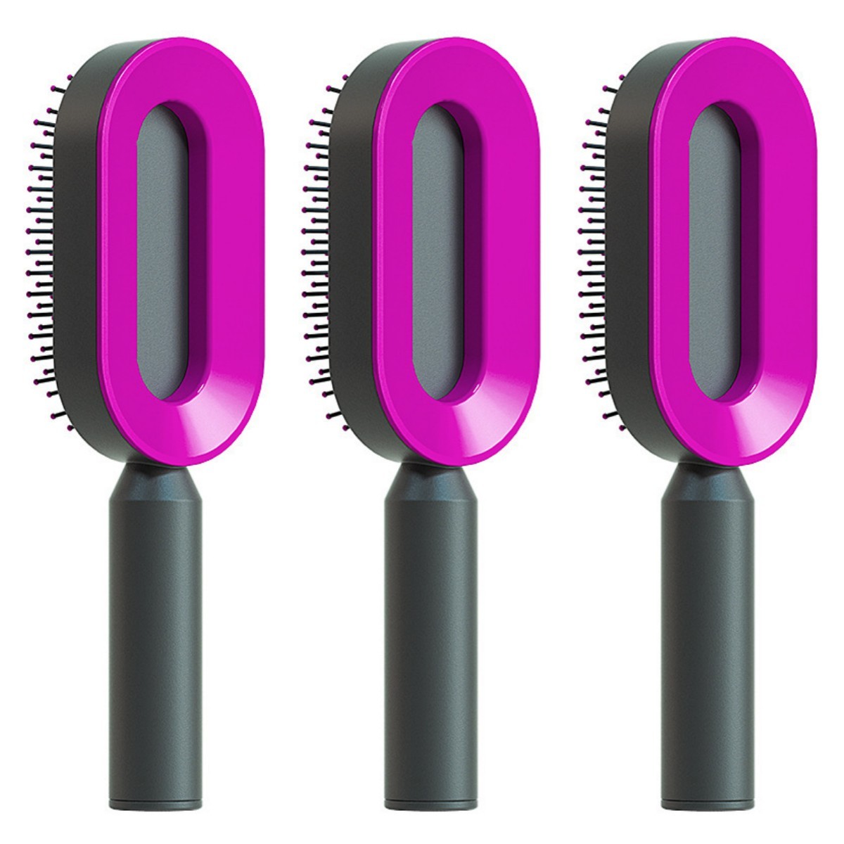 One-Key Clean Hair Comb