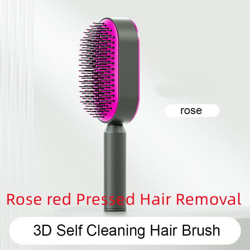 One-Key Clean Hair Comb